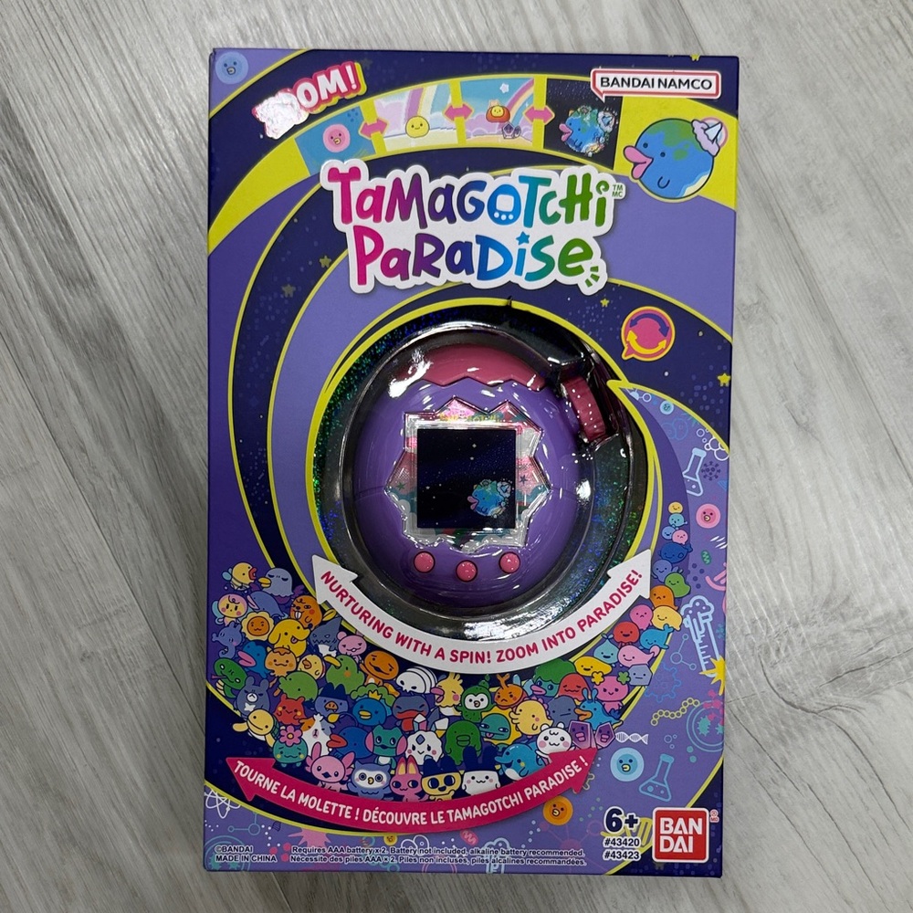 Tamagotchi Paradise Purple Toy